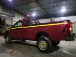 Barra de Protección Antivuelco Exterior Corta Certificada Toyota Hilux (Cabina Simple)